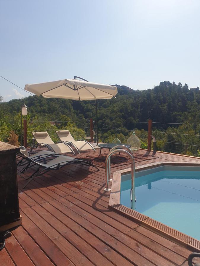 Maison De Village Avec Piscine Au-Dessus Des Cinque Terre Madonna del Trezzo エクステリア 写真